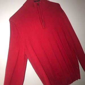 Red Nautica pullover